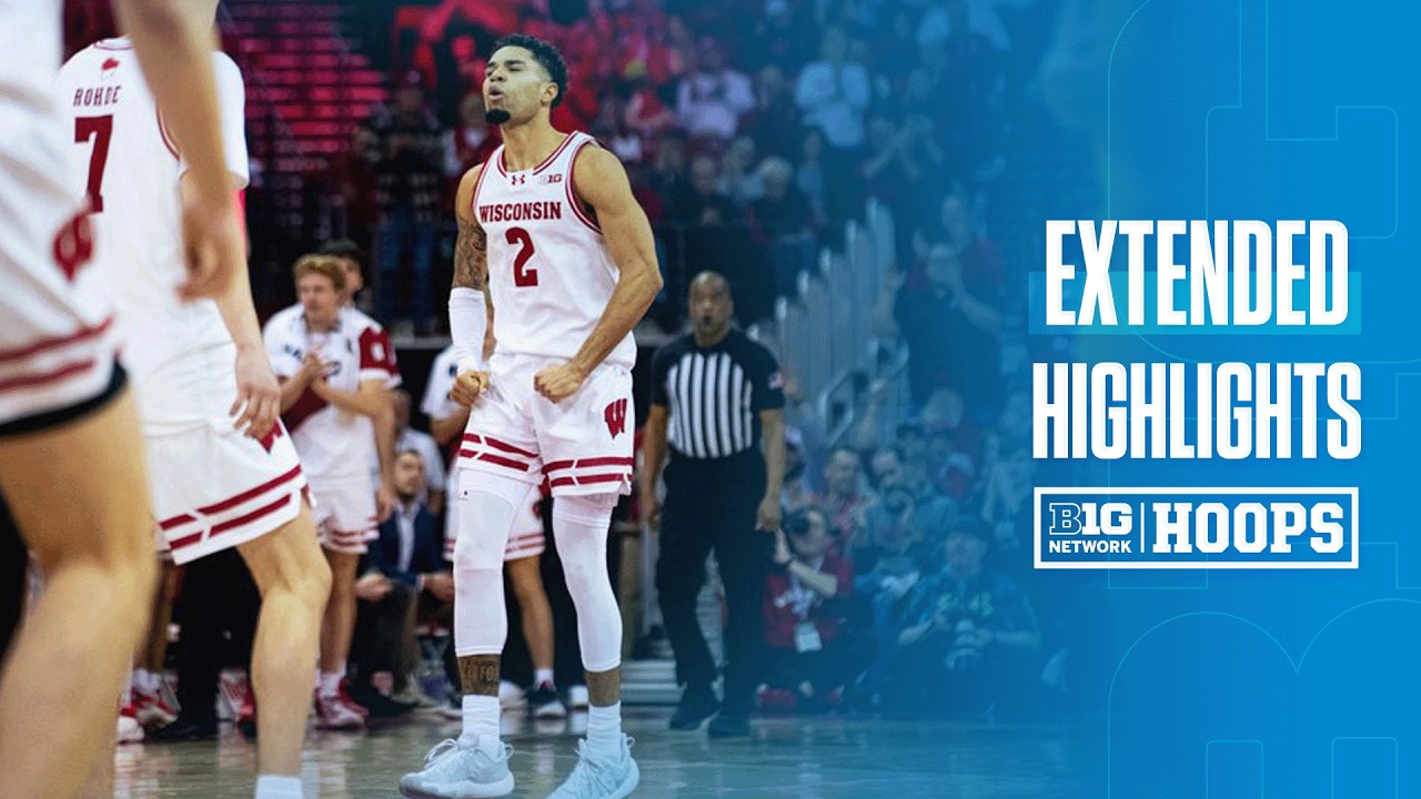 Maryland at Wisconsin | EXTENDED HIGHLIGHTS | Big Ten Men's Basketball | 03/04/2026