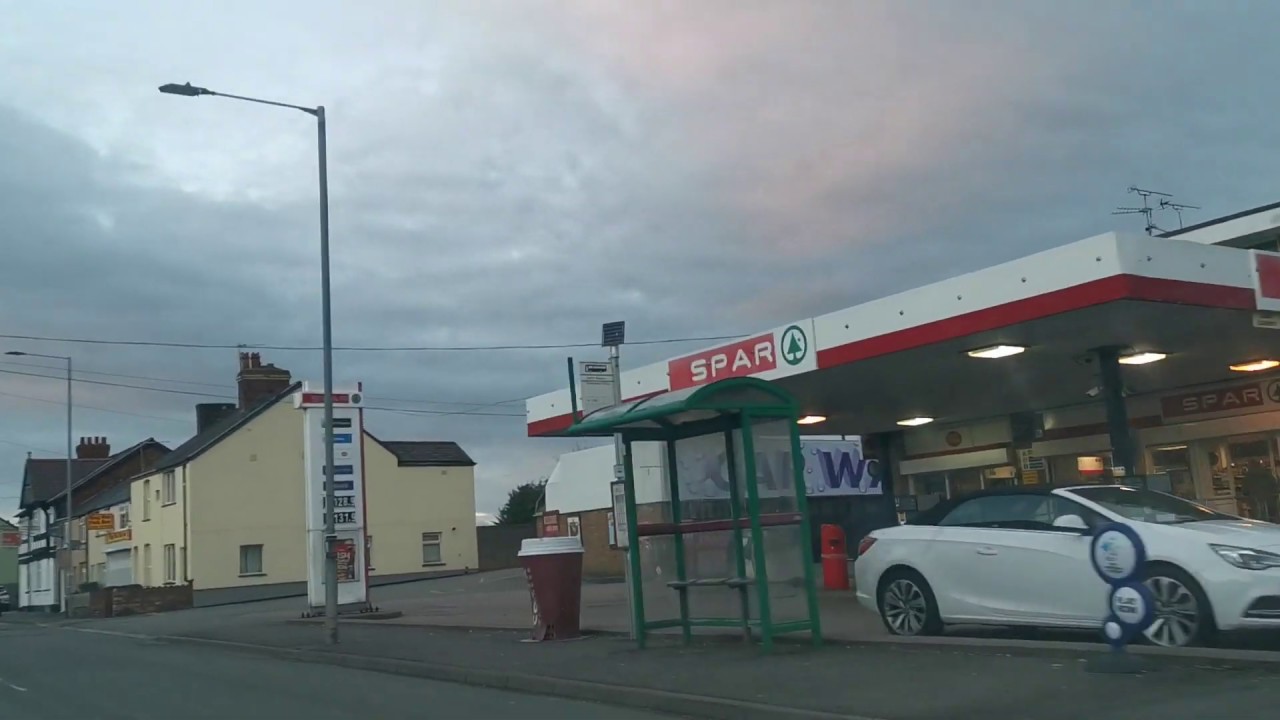 Self service Spar fill and pay petrol pump