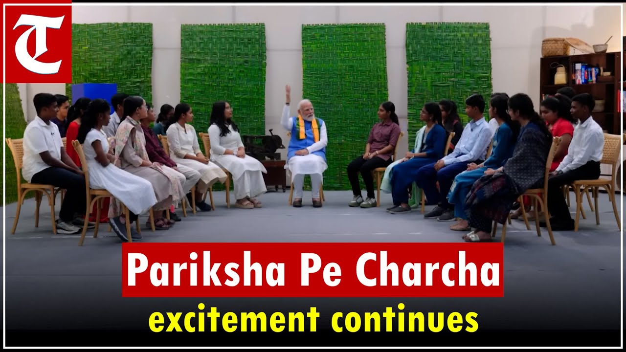 #ParikshaPeCharcha26 Episode 2: Excitement continues as PM Modi connects with students across India