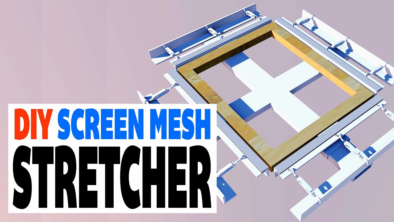 DIY Screen Mesh Stretcher