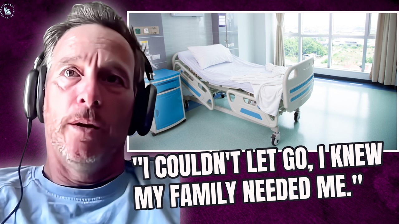 Brendan Wayne gets emotional talking return to Mandalorian set after near death hospitalization.