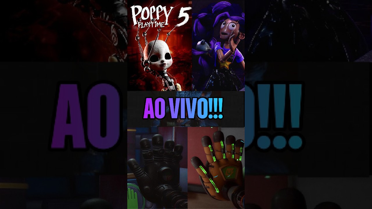 LIVE JOGANDO POPPY PLAYTIME 5!!!! #poppyplaytime