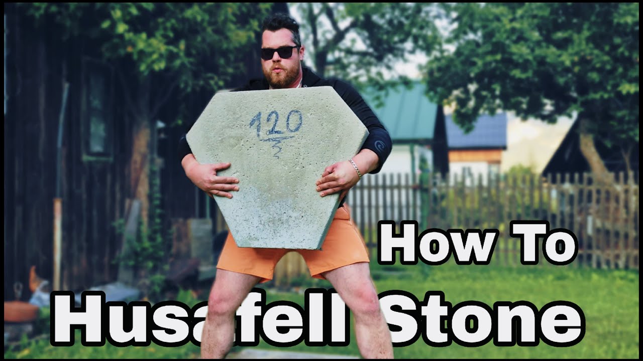 Strongman - Wir bauen einen Husafell Stone mit 120 kg 