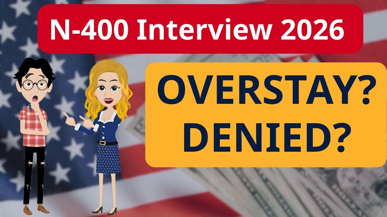 Overstay Consequences: Can It Block Your Citizenship? | N-400 Interview Practice (Part 2)