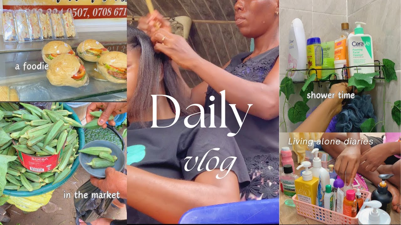 living alone diaries | days in my life | Nigerian girl living alone introvert diaries