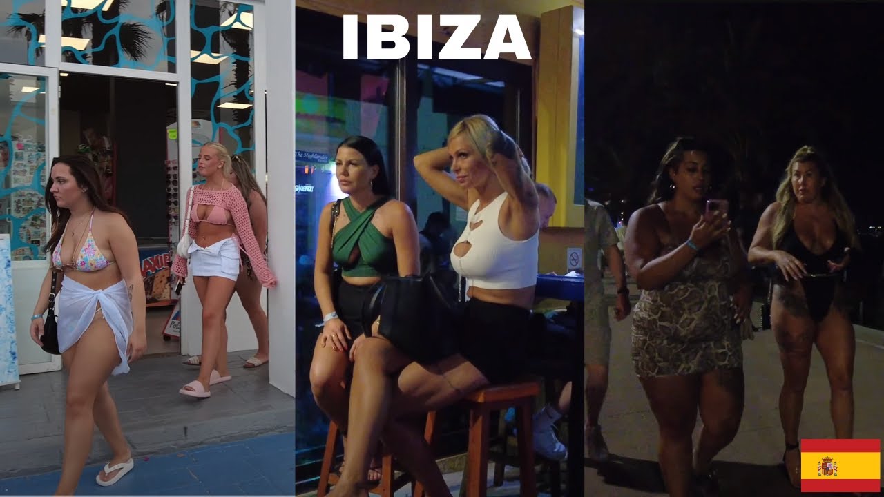 IBIZA SPAIN  NIGHTLIFE WALK TOUR JUNE 2023