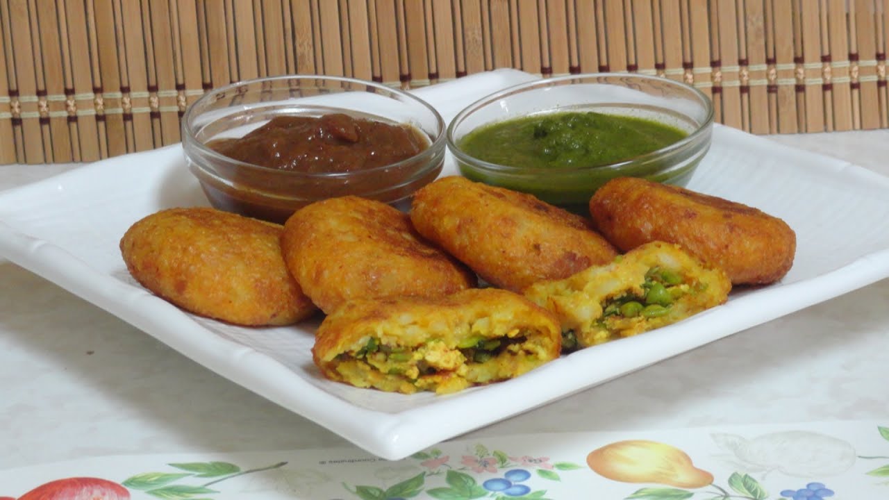 Paneer Stuffed Aloo Tikkis Video Recipe By Bhavna - Stuffed Potato Patties