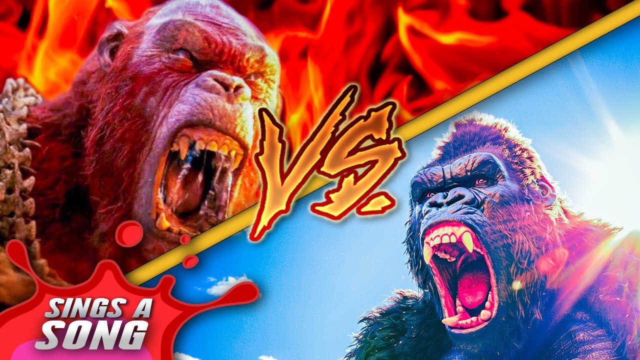 King Kong Vs Skar King Rap Battle (Godzilla x Kong: The New Empire Monsterverse Parody)