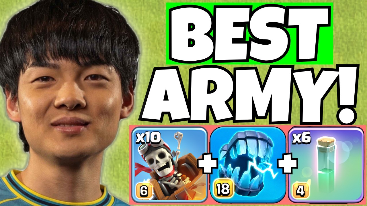 Rank 1 Player DOMINATES With The BEST TH18 Attack Strategy!
