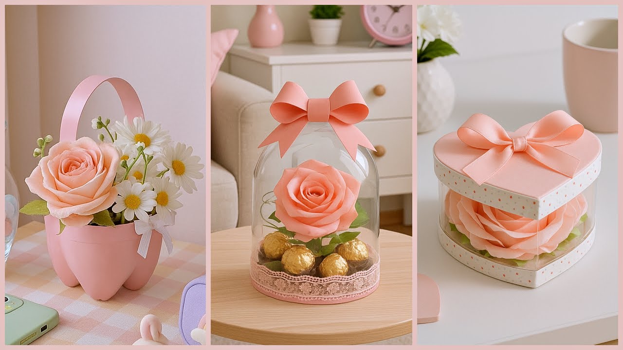 AMAZING Room Decor Ideas with Home Materials - PET Bottle and CARDBOARD RECYCLING