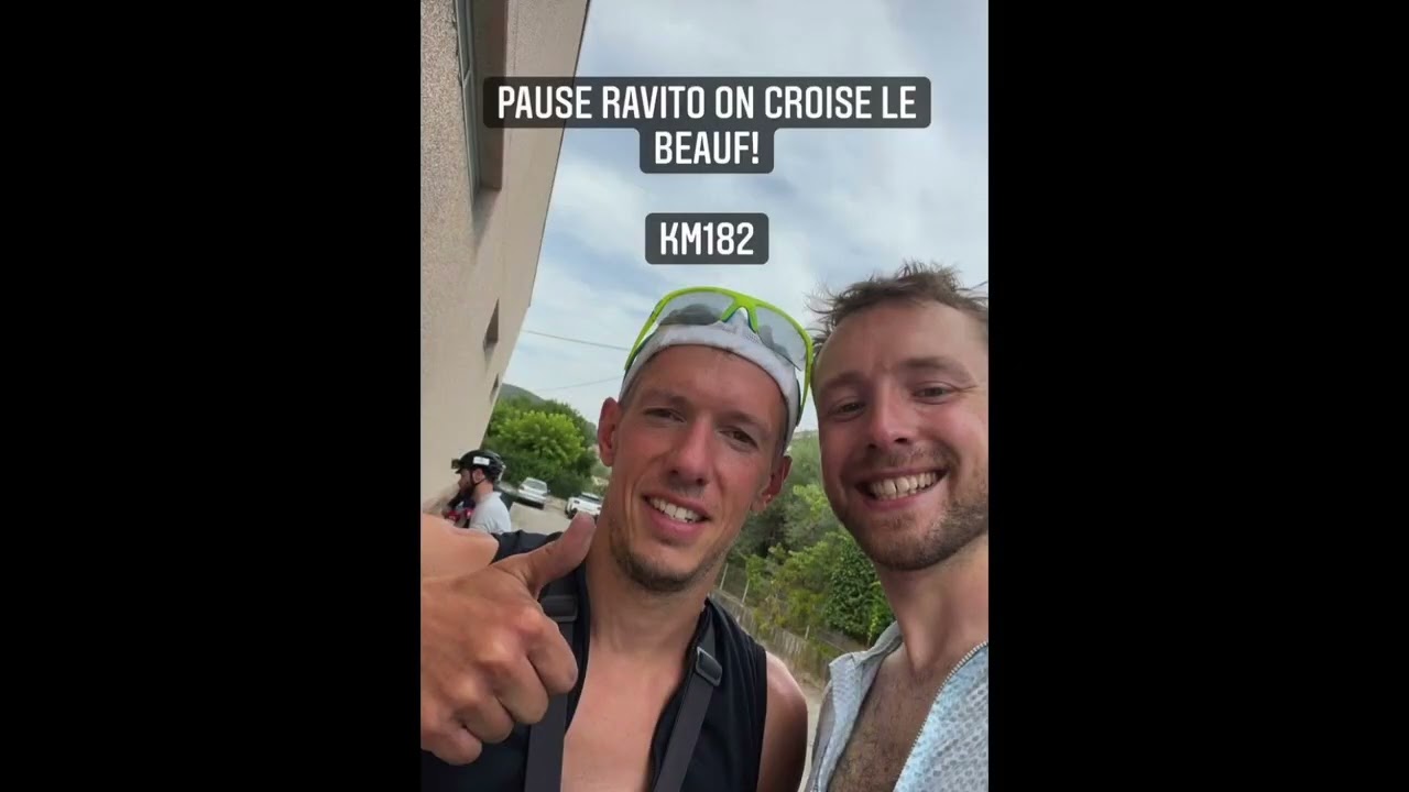 Race Across France  2021 (1100kms). F. BUSNEL