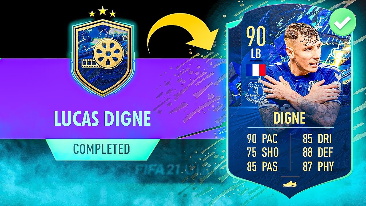 90 'TOTS MOMENTS' DIGNE SBC CHEAPEST SOLUTION - #FIFA21 90 Lucas Digne TOTS Moments SBC Cheapest Way
