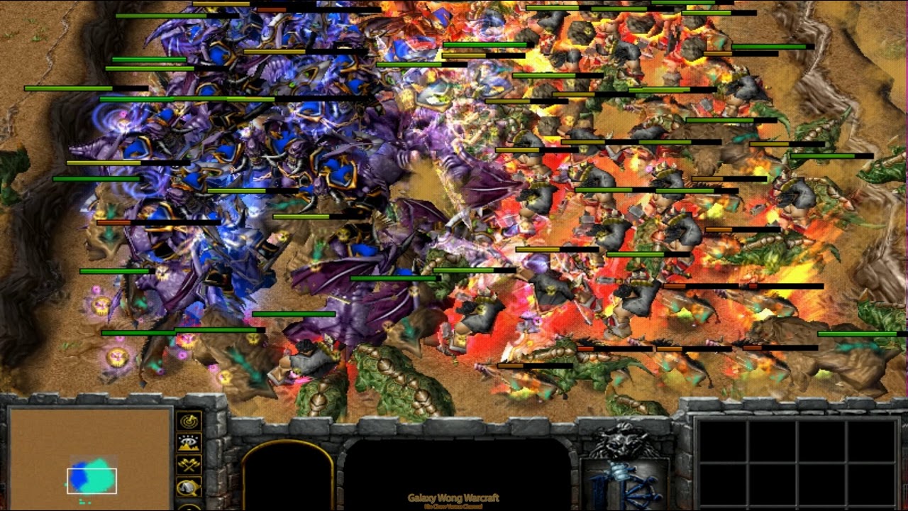 25 Magtheridon vs 25 Rexxar (With Skills) 1080p