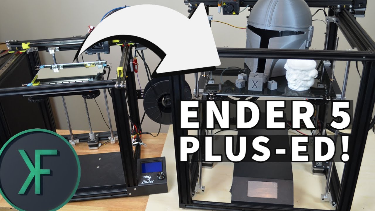 Creality Ender 5 Plus: Build and Preview