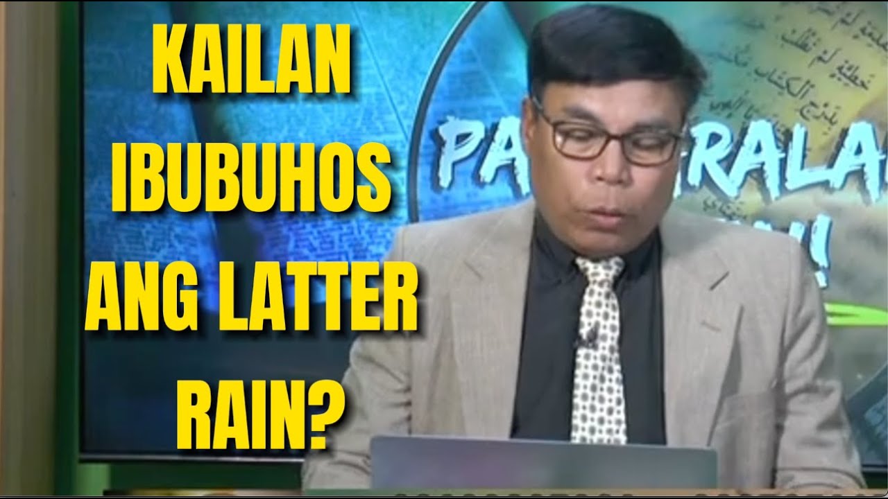 TANONG NI RICHLLY BENLIRO, KAILAN IBUBUHOS ANG LATTER RAIN?