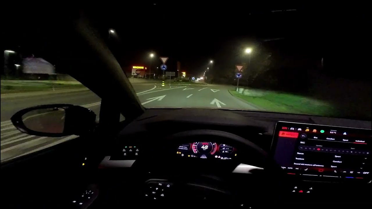 Golf GTI EDITION 50 Performance Pack break-in night drive