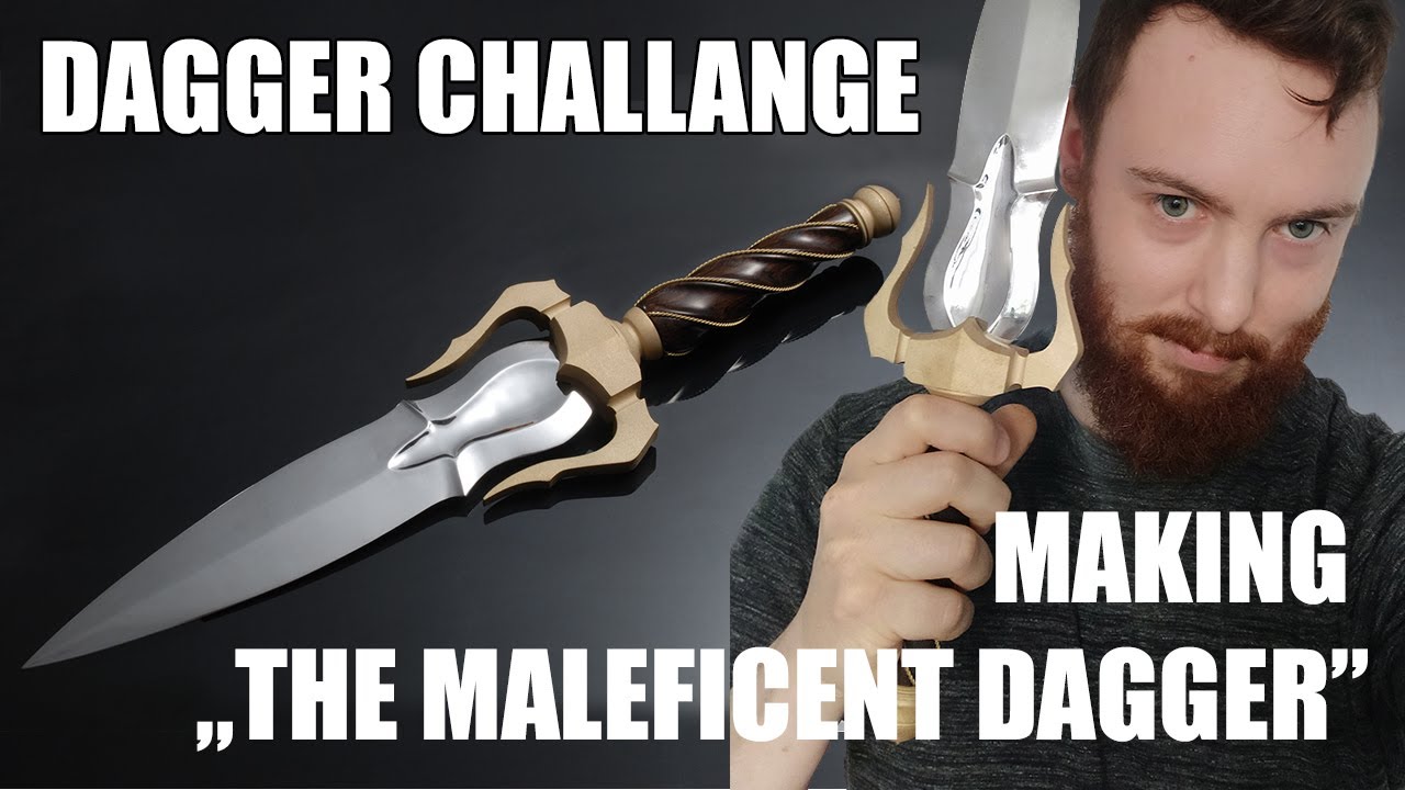 Создание кинжала Малефисенты 2022 Dagger Challenge