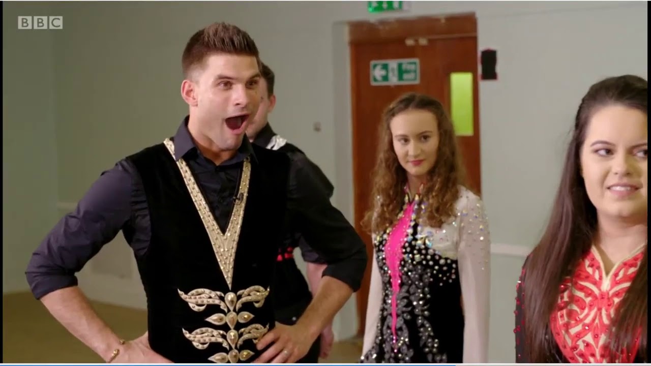 MAGUIRE O'SHEA & STRICTLY ALIJAZ IN STUNNING IRISH DANCE ROUTINE.