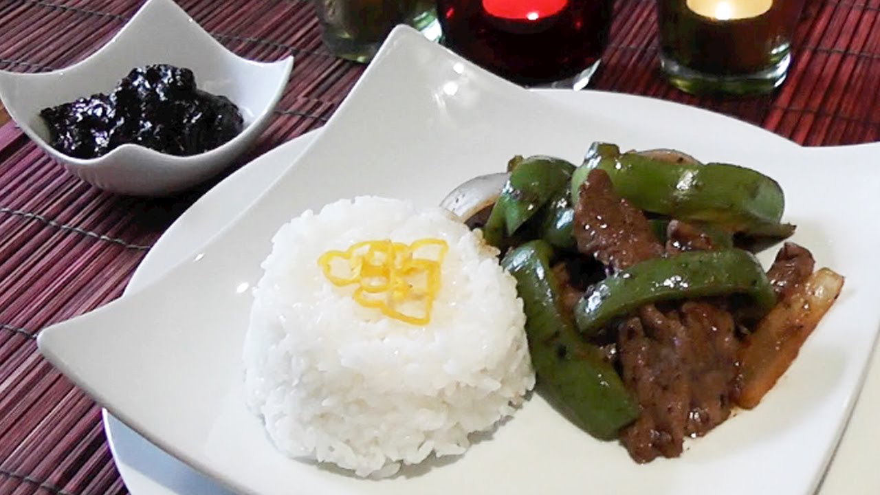 Beef Stir Fry Recipe with Black Bean Sauce - Mark's Cuisine #20