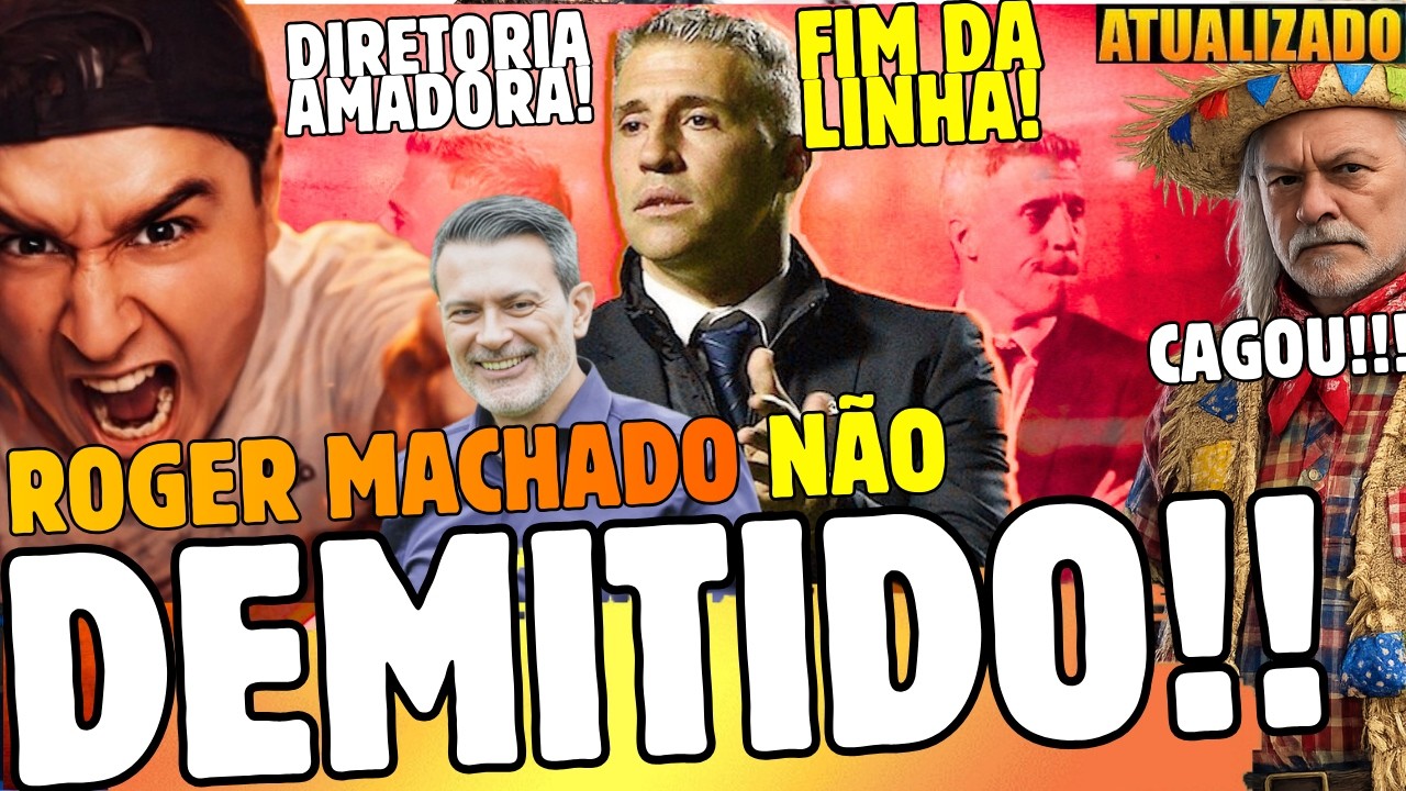 BOMBA GIGANTE! CRESPO DEMITIDO DO SPFC: DIRETORIA IRRESPONSÁVEL l NÃO APAREÇA COM ROGER MACHADO l E+