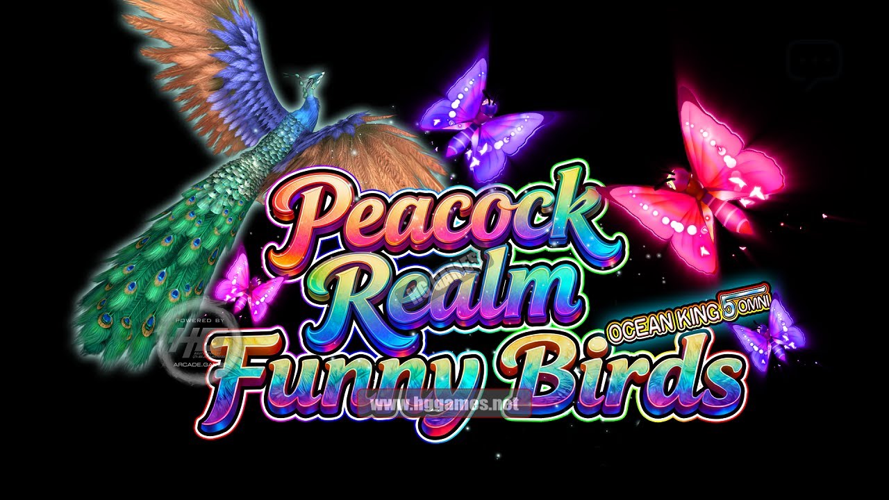Peacock Realm Funny Birds Ocean King 5 Fish Game Boards