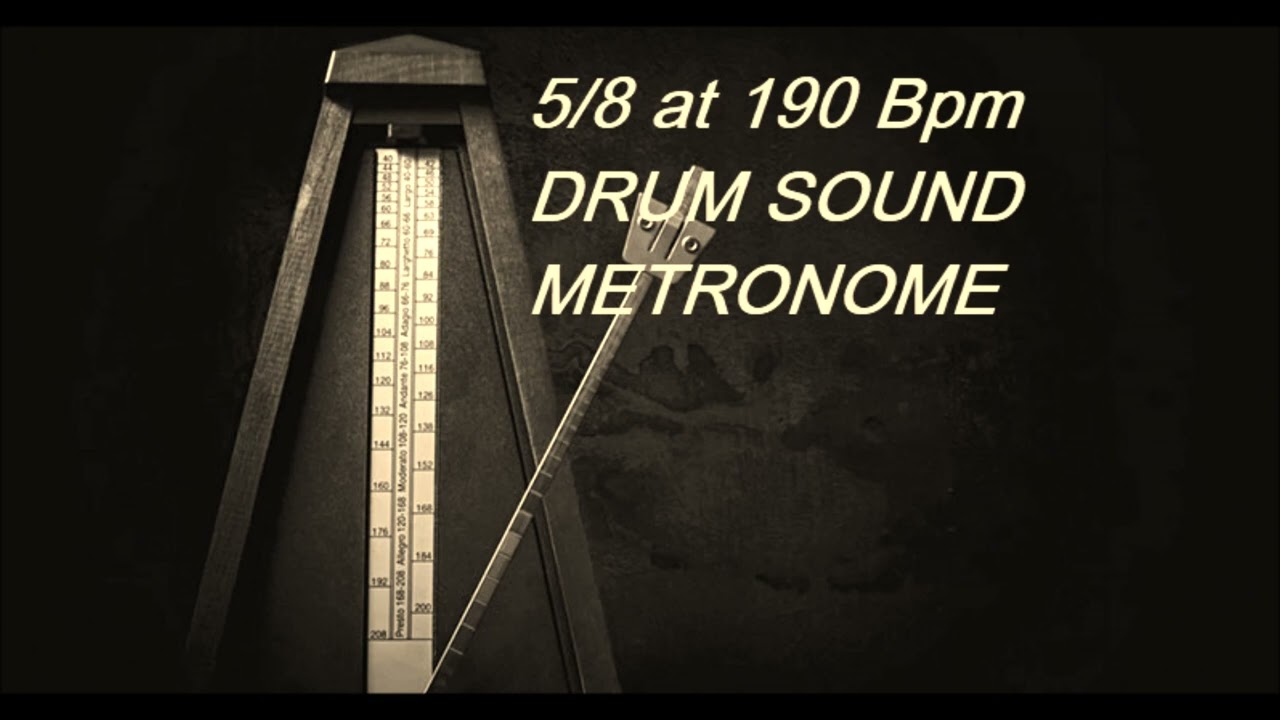 Metronome 5/8 at 190 Bpm