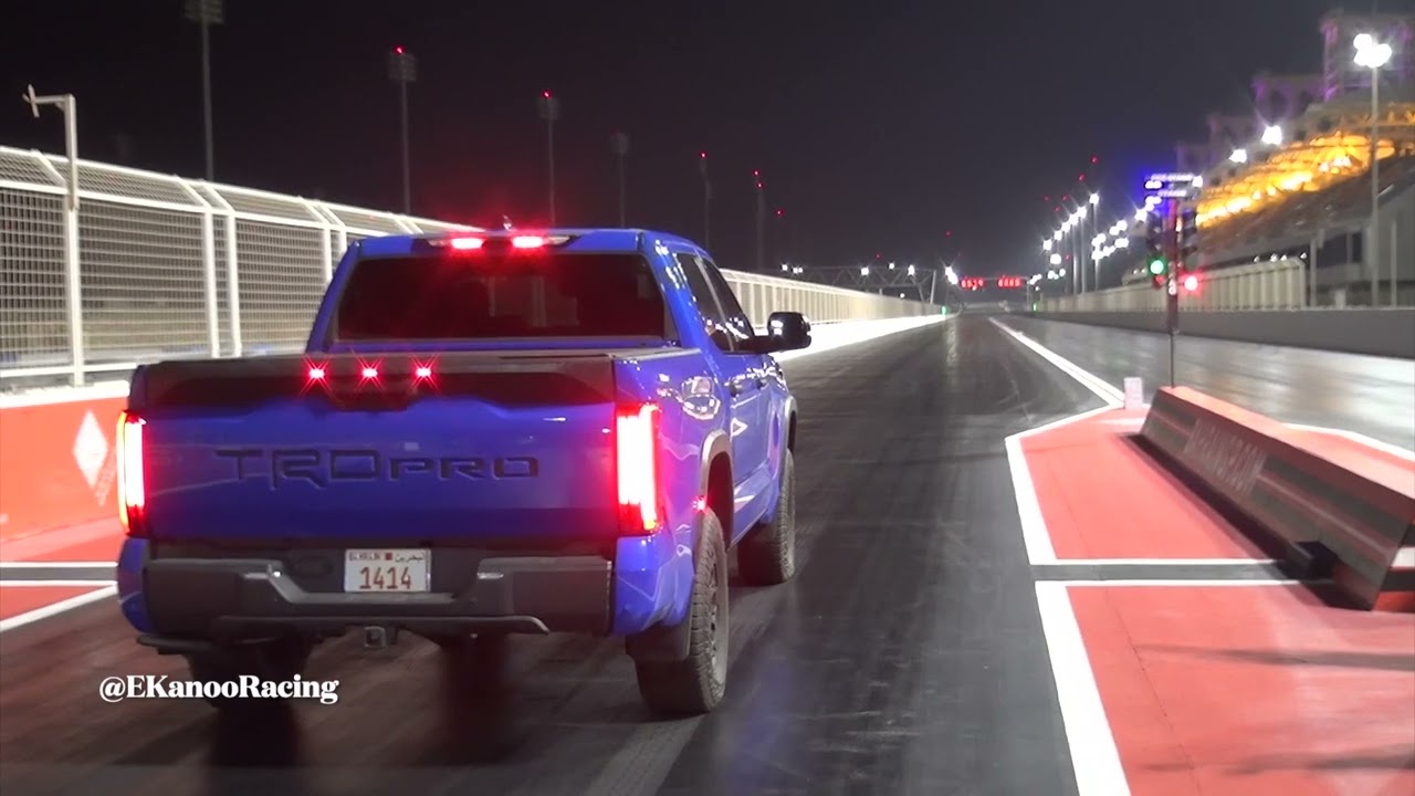 EKanooRacing&rsquo;s 23&rsquo; Toyota Tundra TRD Pro Runs 13.6@160KM/H (100MPH)