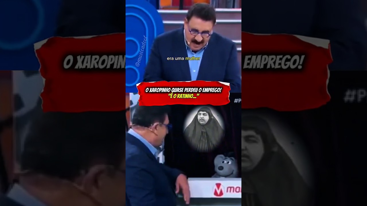 #cortesguilhermeebenuto Xaropinho perdeu o emprego? #viralvideo #viralshort #programadetv #ratinho