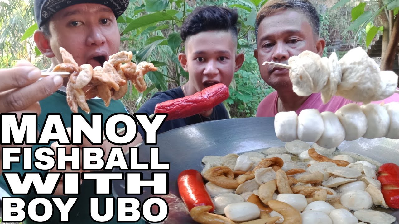STREET FOOD | MANOY FISHBALL WITH BOY UBO