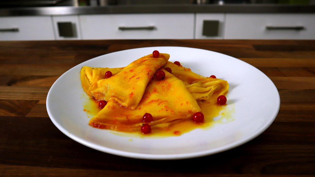 Crepe Suzette - стара класика за десертни палачинки