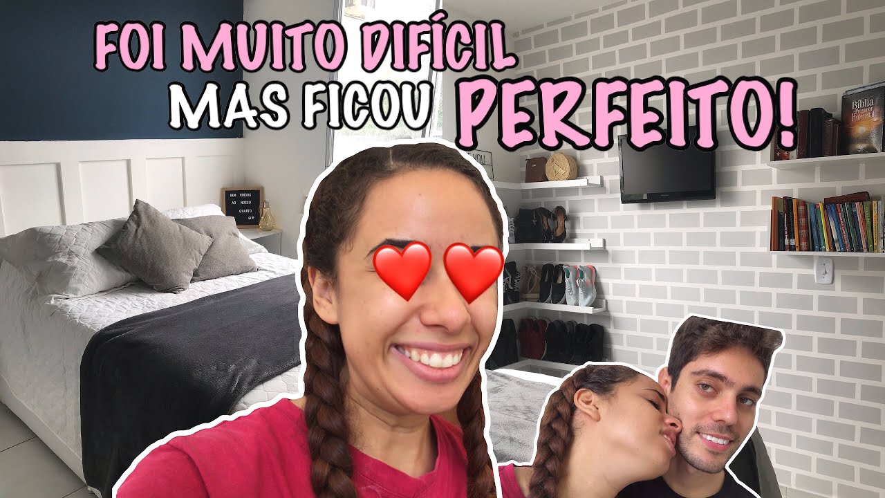 REFORMEI TODO MEU QUARTO + TOUR PELO QUARTO PRONTO - Thainá Alves