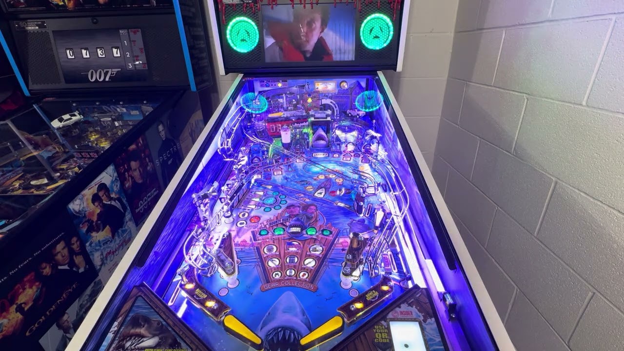 Jaws Stern Pinball LE Gameplay Newest 0.97 Code - Update on streaming rig