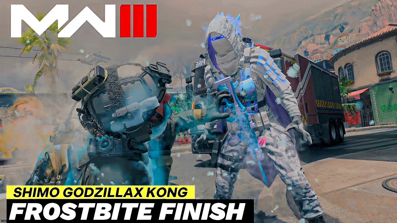 Shimo Frostbite Finish Finishing Moves | GODZILLA X Kong Shimo The New Empire  Modern Warfare 3