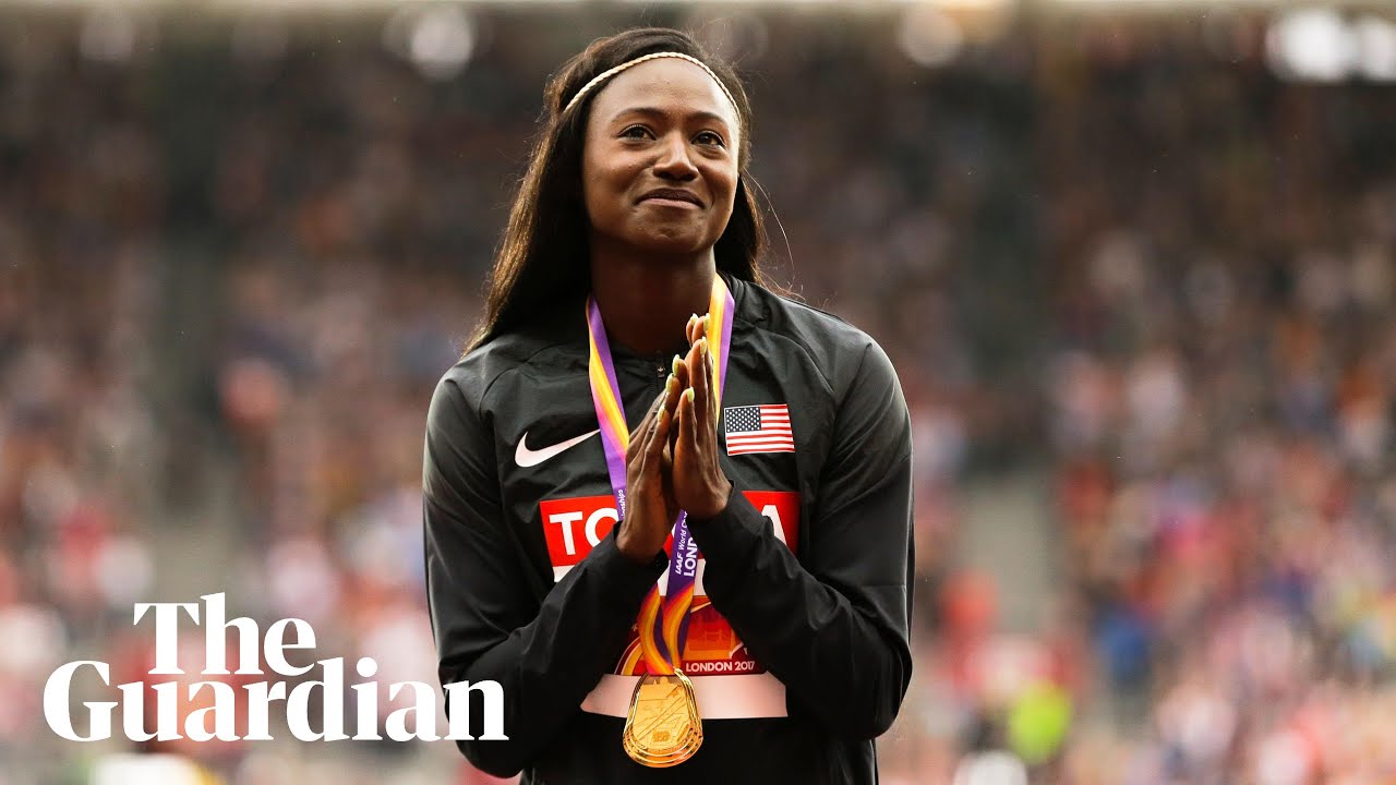 'Track saved me': a look back at the life of three-time Olympic medallist Tori Bowie