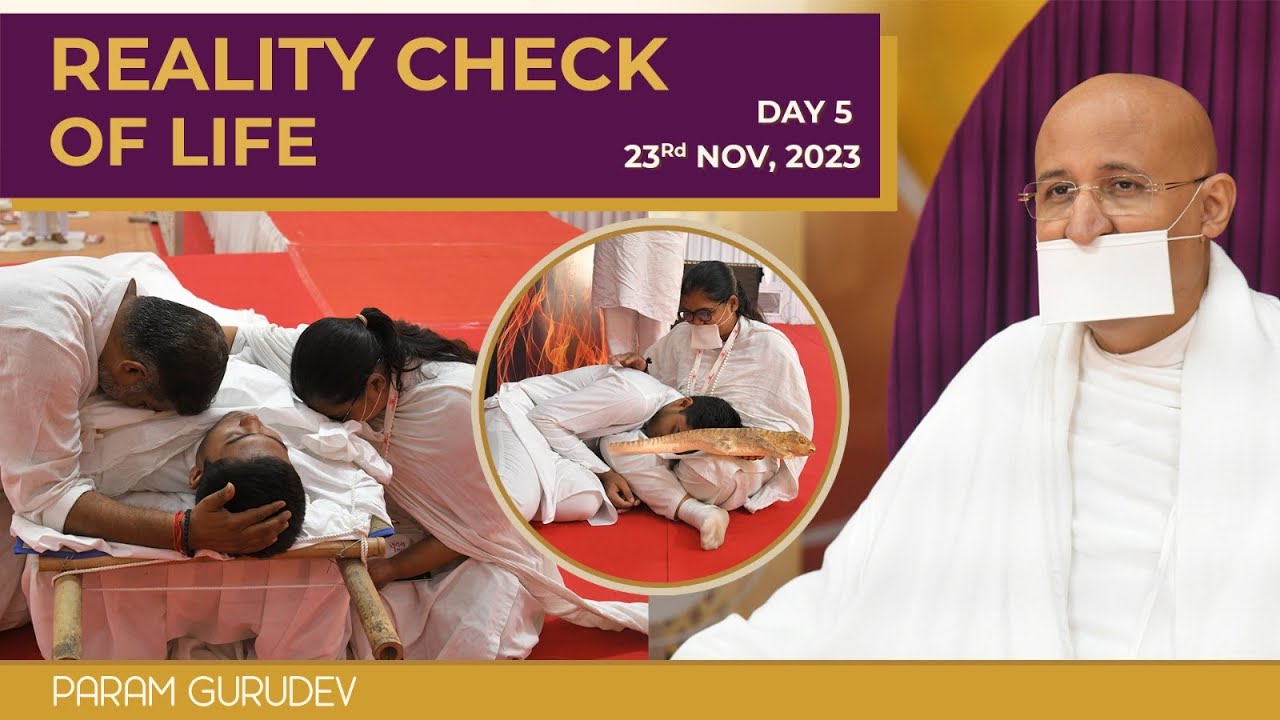 Reality Check of Life | Girnar Updhan Day 5 | Param Gurudev Shree Namramuni MS | 23 Nov, 23