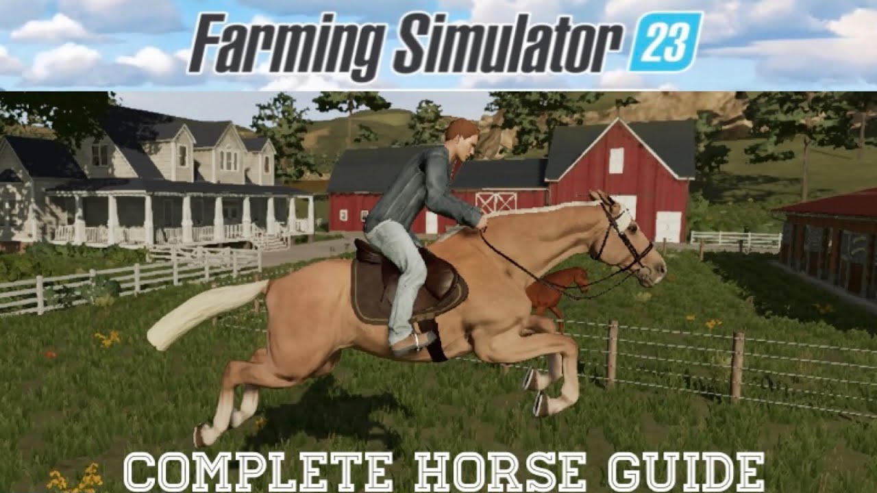 Farming Simulator 23 — Руководство по лошадям