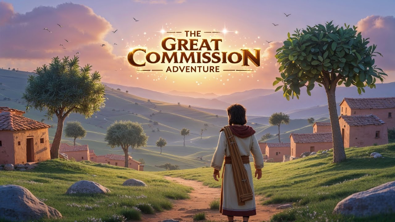 The Great Commission Adventure | Bible Story  🌟 A joyful,  journey into Jesus&rsquo; mission of love!