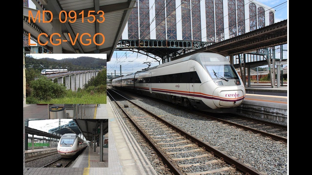 TRAIN EXPERIENCE | A Coruña-Vigo Urzaiz | EJE ALTLÁNTICO DE ALTA VELOCIDAD | RENFE 121