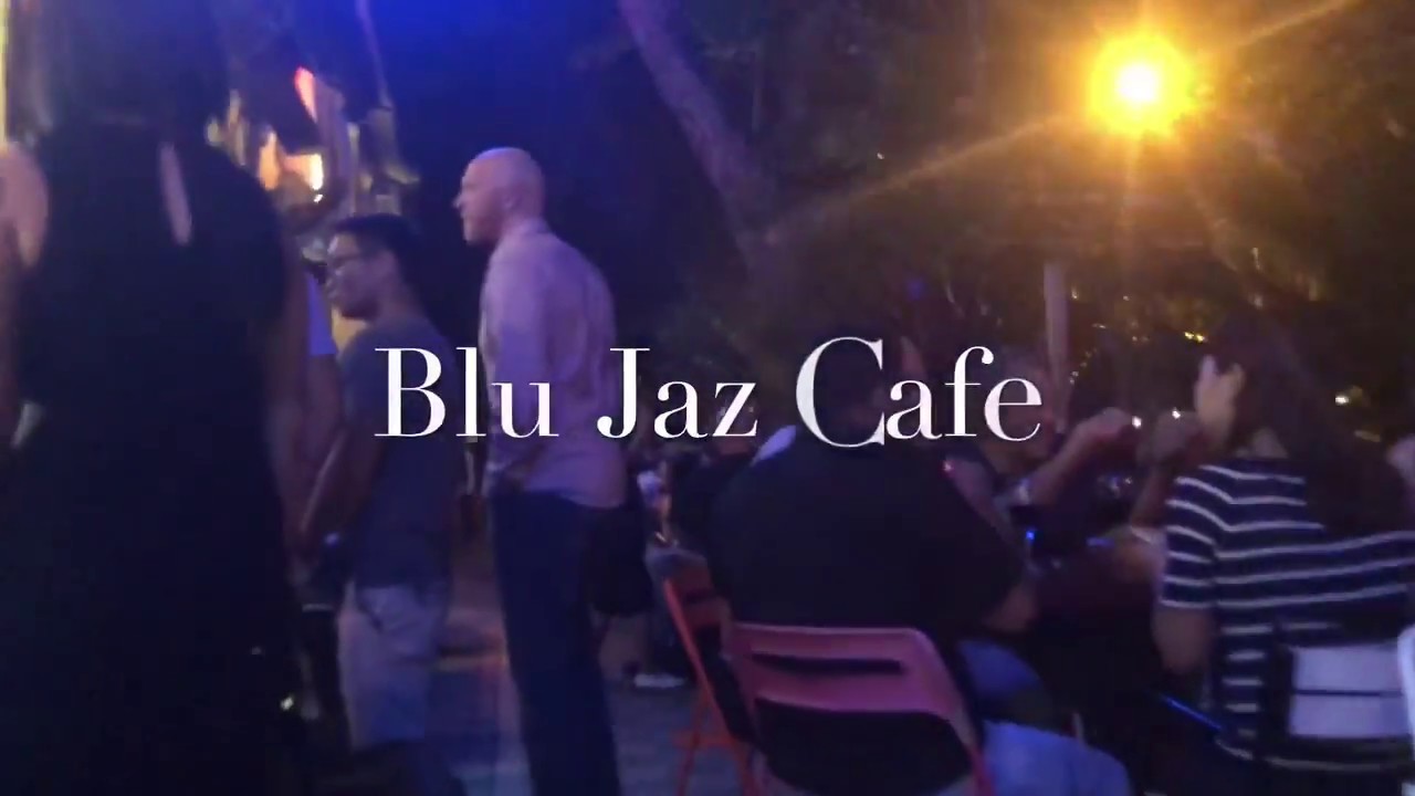 Chillin' at the Blu Jaz Cafe Singapore