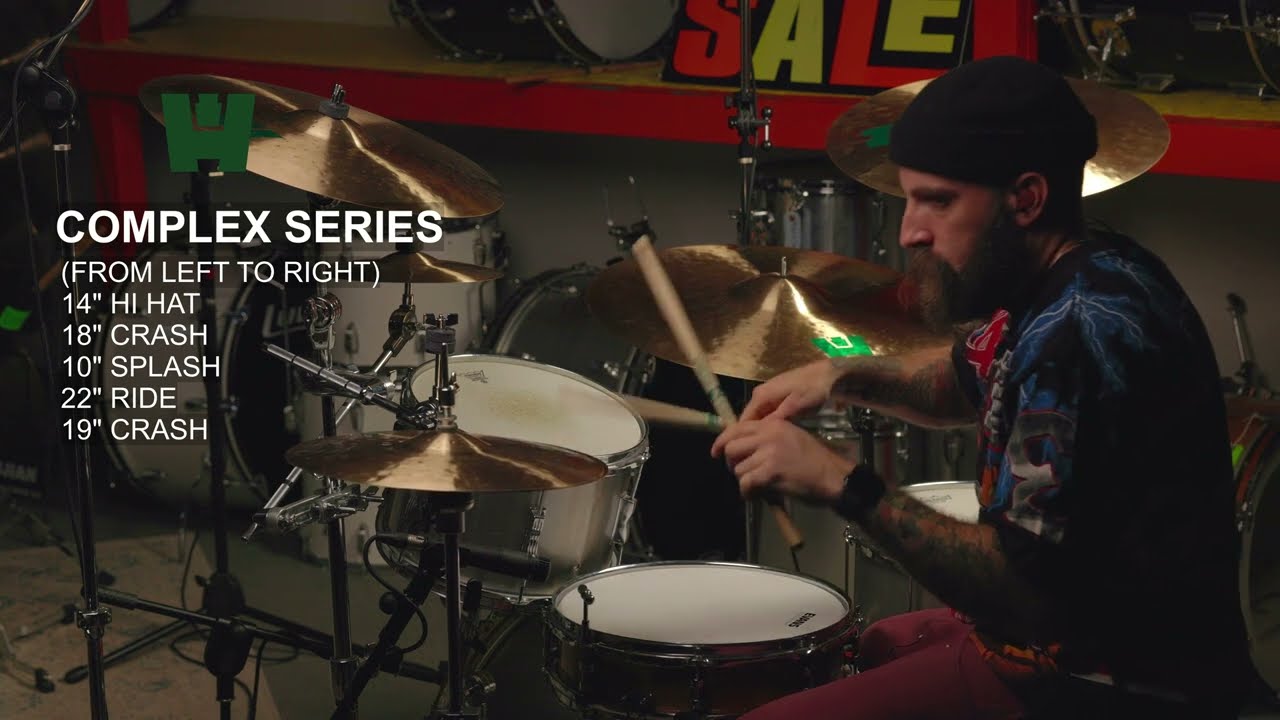 HAWTHORNE COMPLEX SERIES CYMBALS (SET 2)