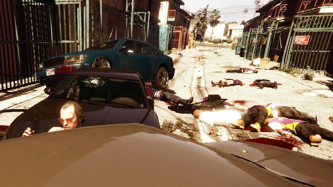 Intense Rampage Mission with heavy metal music | GTA 5