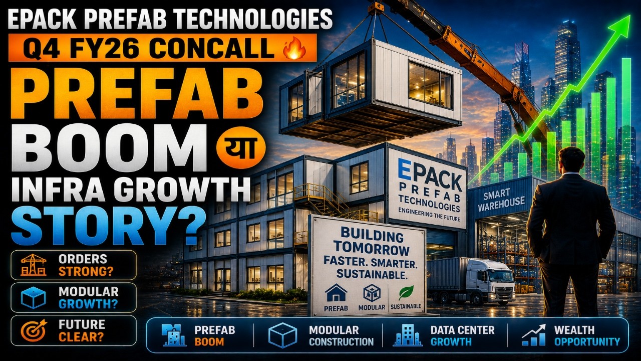EPack Prefab Technologies Q4 FY26 Concall 🔥 Prefab Boom or Infra Growth Story? | Full Analysis