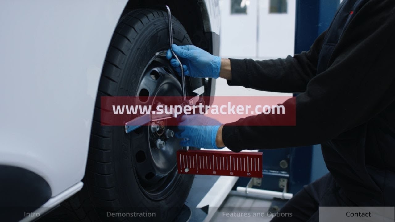 Supertracker STR1 Laser Aligner Demonstration Video