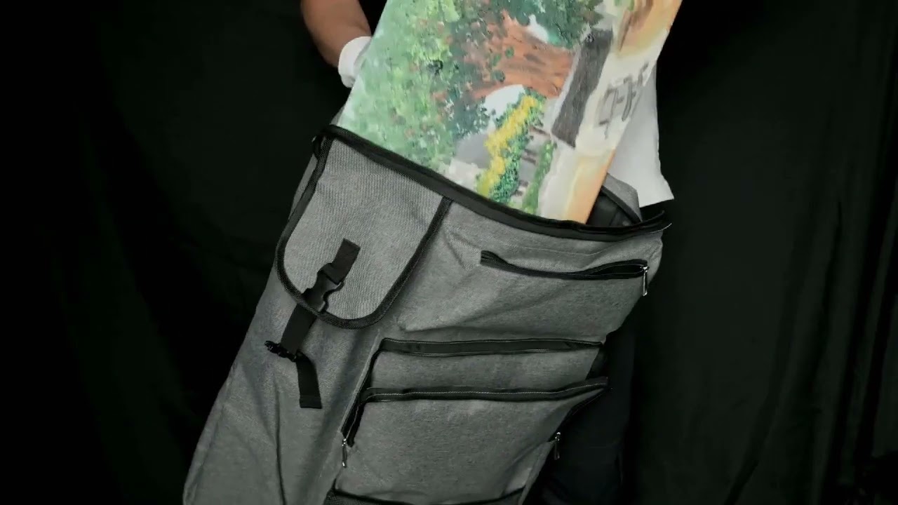 Art Portfolio Case 18 X 24 Art Backpack #artsupplies #oilpaintings #artlessons #art #oilpaintingtips