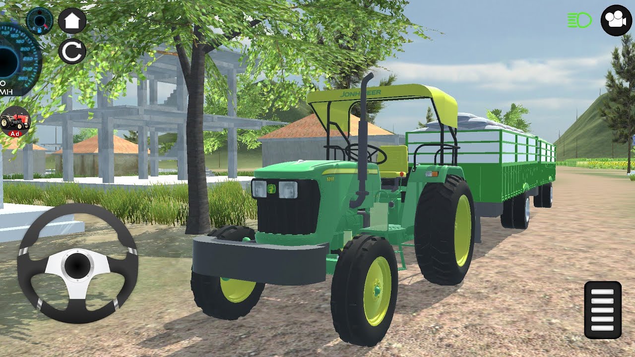Real Indian Tractor Driving Simulator - Farming Transport Walkthrough 2025 - Android Gameplay