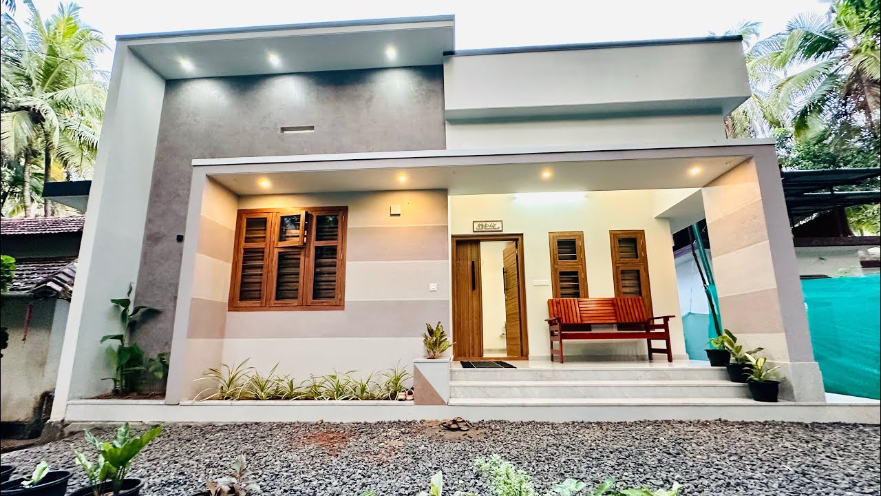 15 ലക്ഷത്തിന് 840 sqft 5 സെന്റിൽ Budget friendly home tour home design ideas
