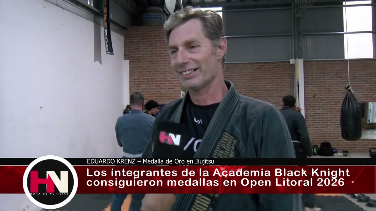 EDUARDO KRENZ – Medalla de Oro en Jiujitsu