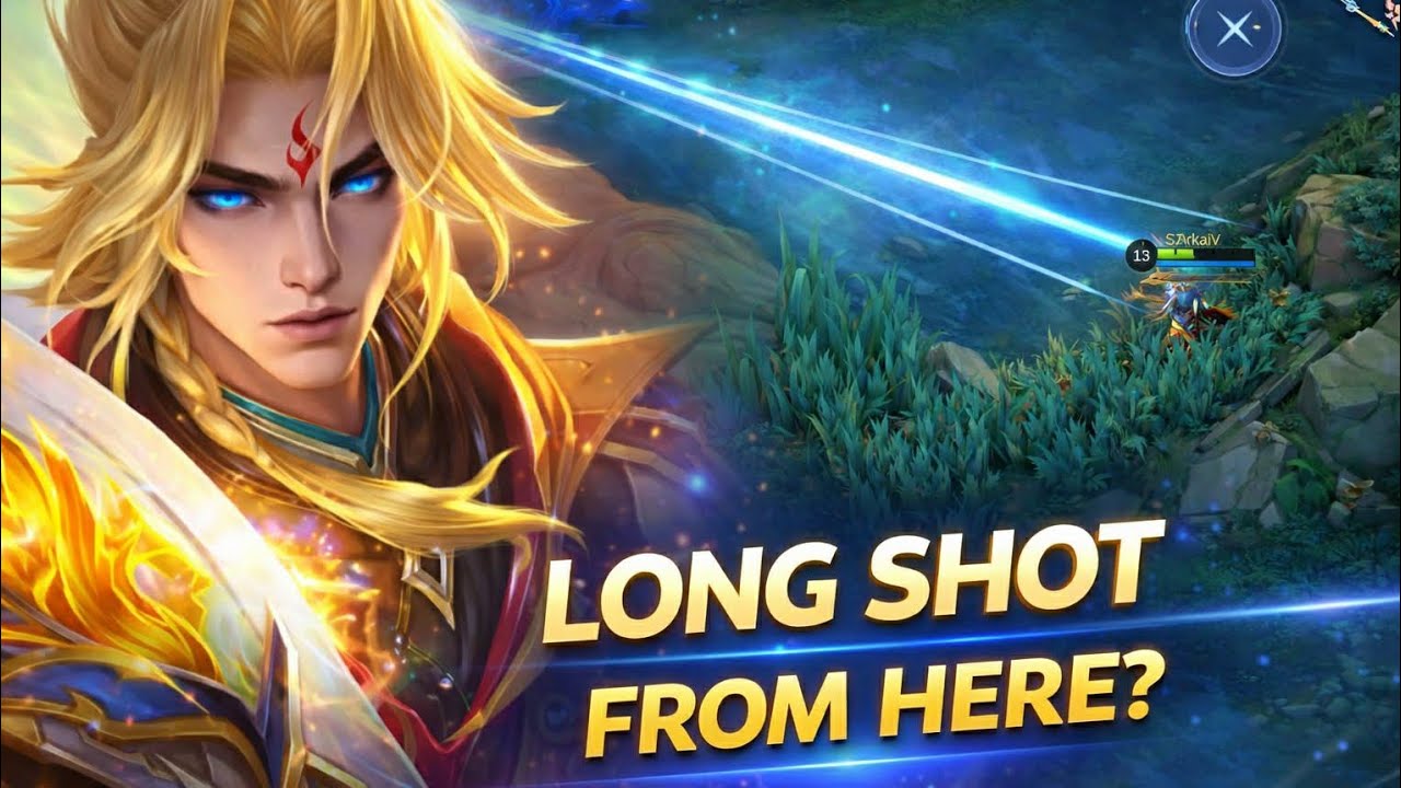 Xavier Long Shot from Max Range 😳 | Sunborn Monarch Skin | Solo Classic Win