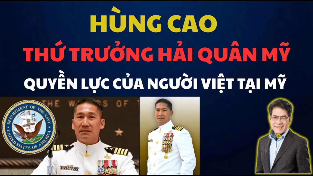 HÙNG CAO - THỨ TRƯỞNG HẢI QUÂN MỸ - ĐIỀU HÀNH GẦN 1 TRIỆU QUÂN BINH NGŨ GIÁC ĐÀI | Chuyện Đêm Khuya