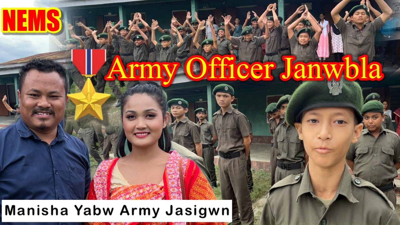 Army Officer Kalamnw Takwi || North East Military School Bijni | @ManishaMushaharyVlogs-rh2ms